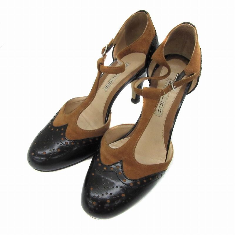 【新品】PELLICO ペリーコ＊スエードパンプス 38 PELLICO ペリーコ パンプス 38 オレンジ スエード レディース 靴