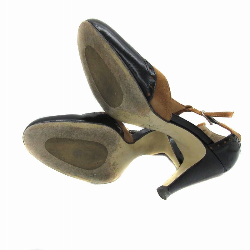 ペリーコ PELLICO パンプス Tストラップ セパレート コーンヒール