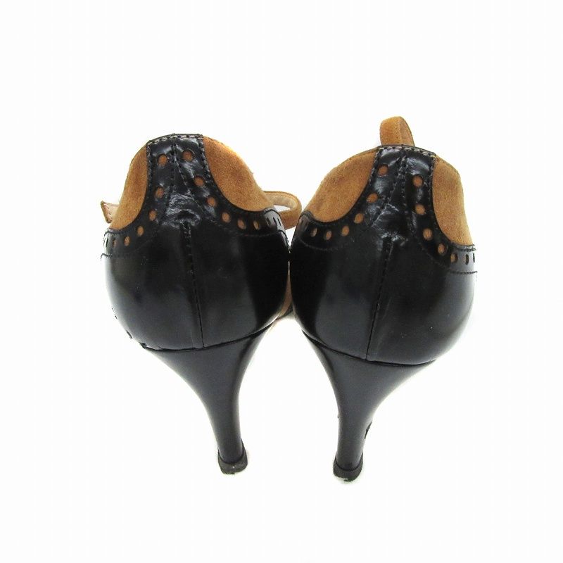 ペリーコ PELLICO パンプス Tストラップ セパレート コーンヒール