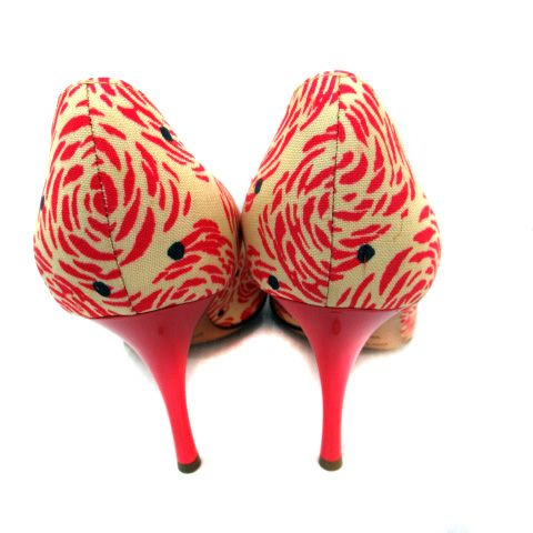 セルジオロッシ　赤色エナメルパンプス セルジオロッシ sergio rossi パンプス - メルカリ