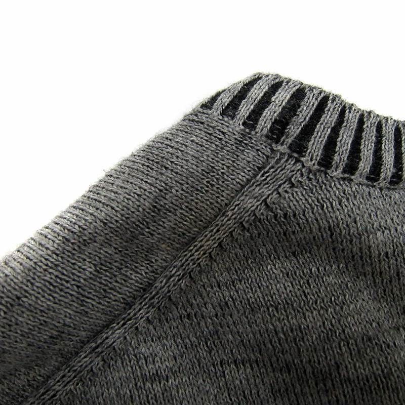 新品 バーバリーブラックレーベル ウールニット 3(L) グレー os-fre-58608_001.jpg