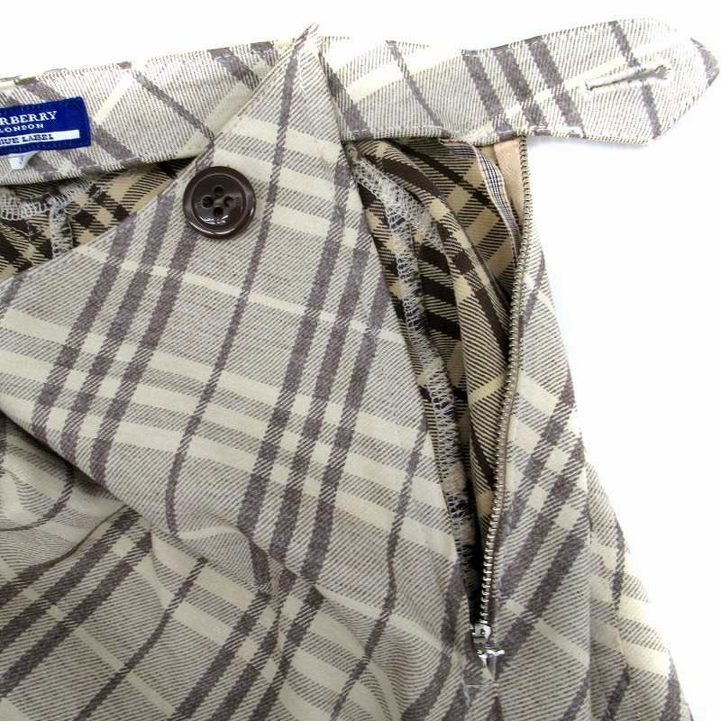BURBERRY BLUE LABEL チェック柄フレアスカート 38 BURBERRY BLUE LABEL チェック柄 フレアスカート 38 BURBERRY BLUE