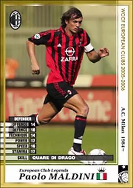 中古】WCCF LEGENDS[European Club Legends]：パオロ・マルディーニ