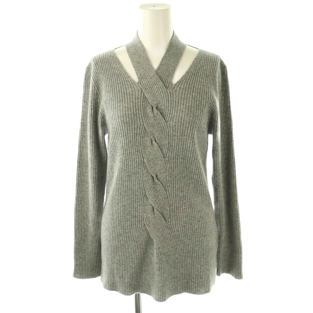 ファビアナフィリッピ ルーチェストーン付き シルクカシミヤ混ニット 近年モデル ファビアナフィリッピ ルーチェストーン付き シルクカシミヤ混ニット