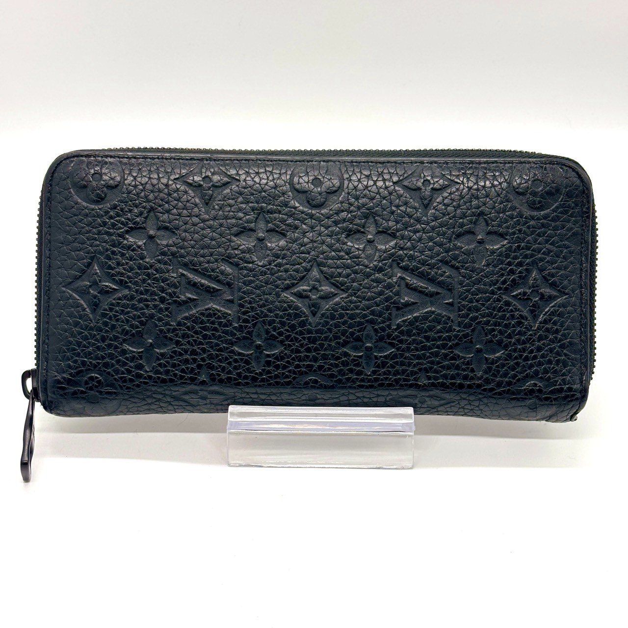 黒に宿る知性】 LOUIS VUITTON ルイヴィトン 長財布 トリヨン ジッピー