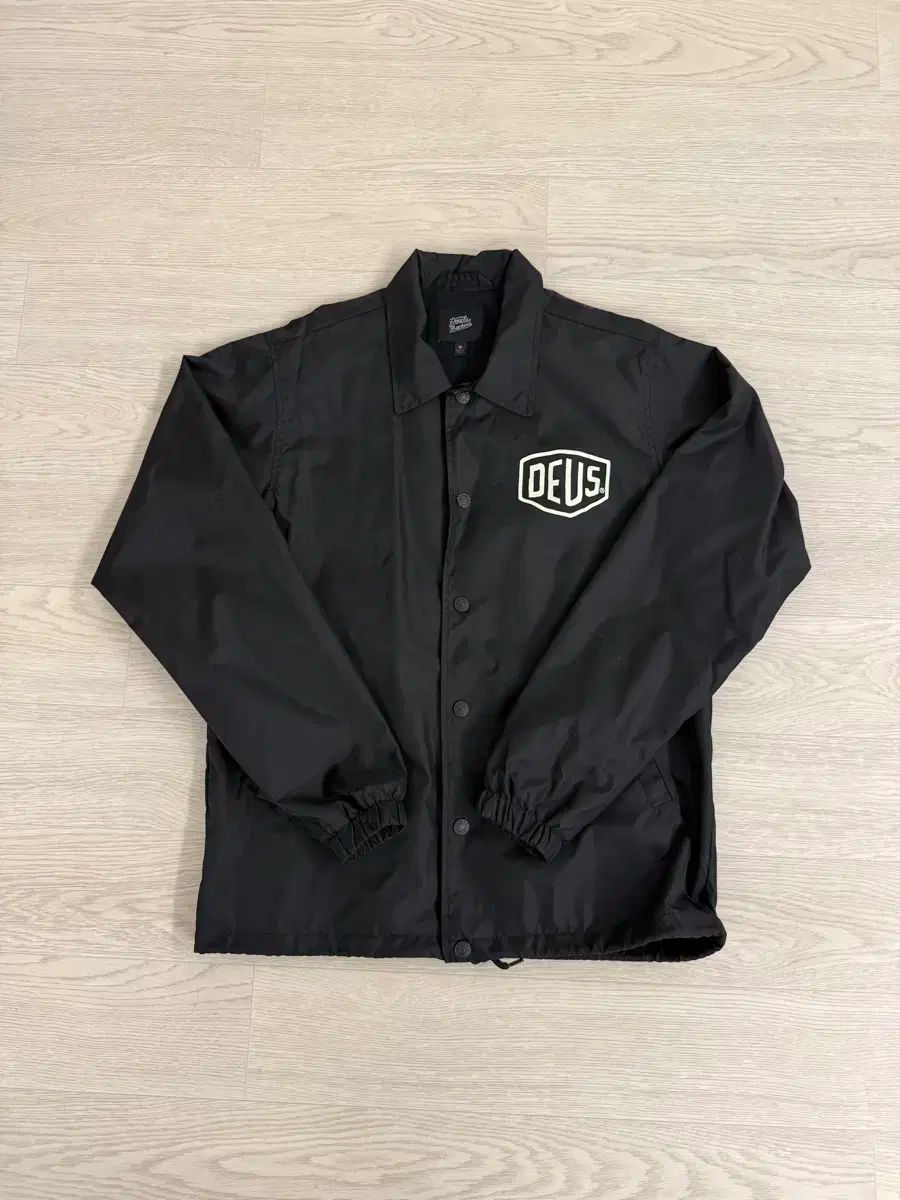 DEUS EX MACHINA デウスエクスマキナ コーチ ジャケット ブラック M 卸売