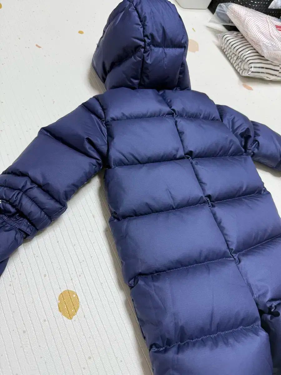 ポロ 赤ちゃん ダウン 宇宙服 (6M ネイビー) 節約 ラルフローレン