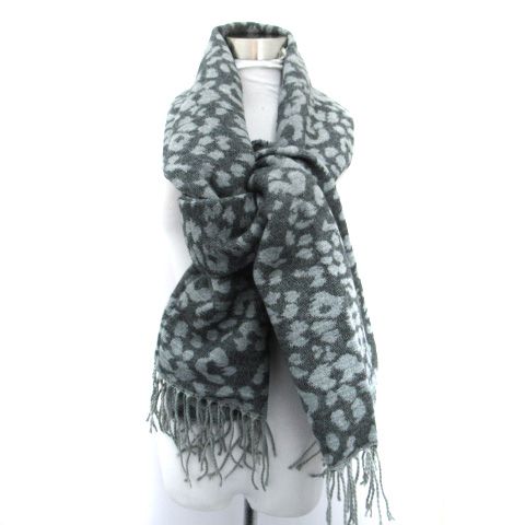 ノーリーズ Nolley's マフラー ストール ヒョウ柄 レオパード柄