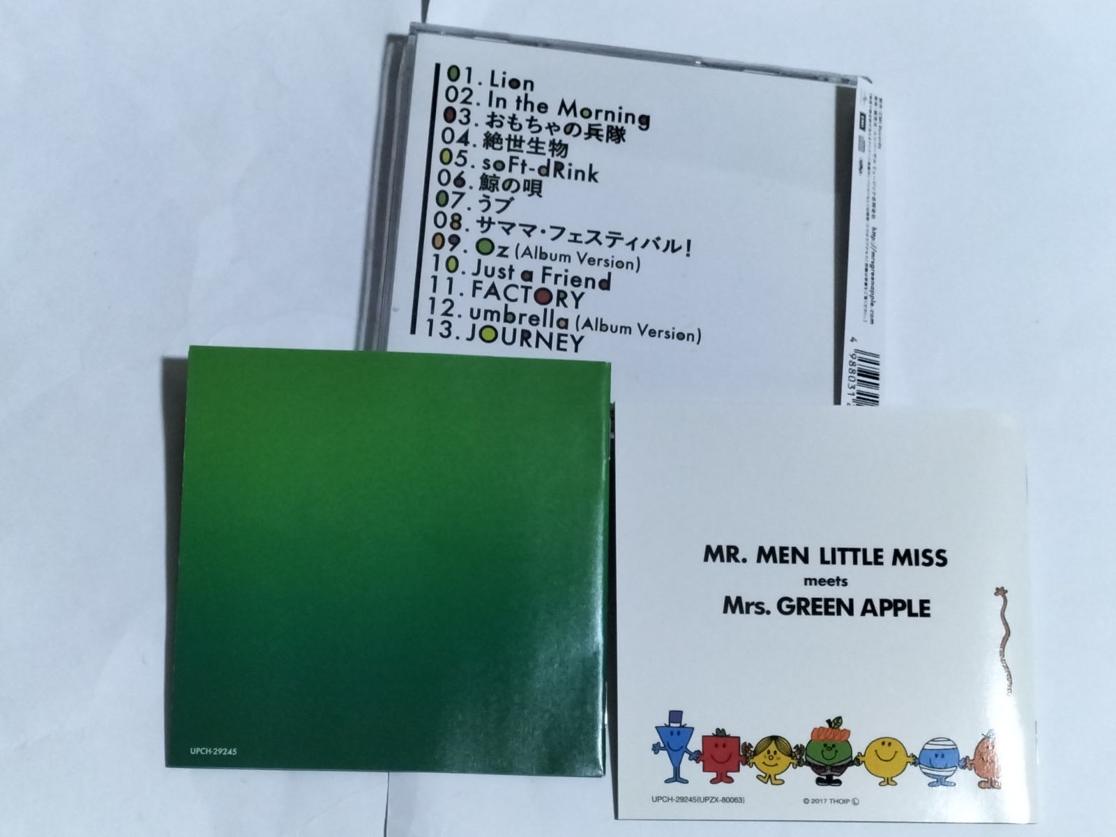 Mrs.GREEN APPLE CD 2nd Album 絵本版 完全生産限定盤 - メルカリ