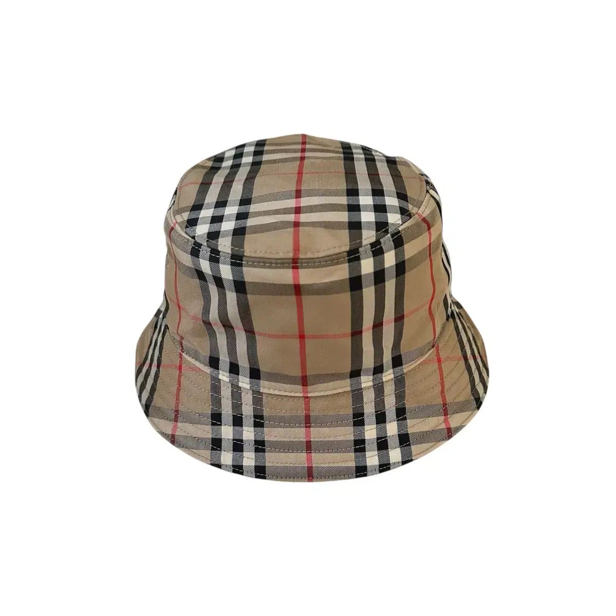 【未使用タグ付き】バーバリー　コットン　バケットハット　ノバチェック　L L バーバリー ヴィンテージ ノヴァチェック コットン バケットハット