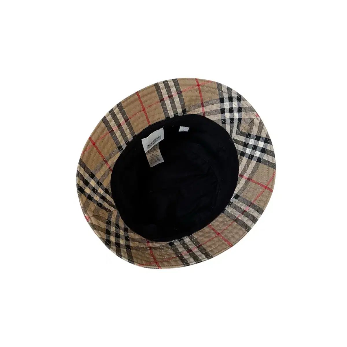L バーバリー ヴィンテージ ノヴァチェック コットン バケットハット