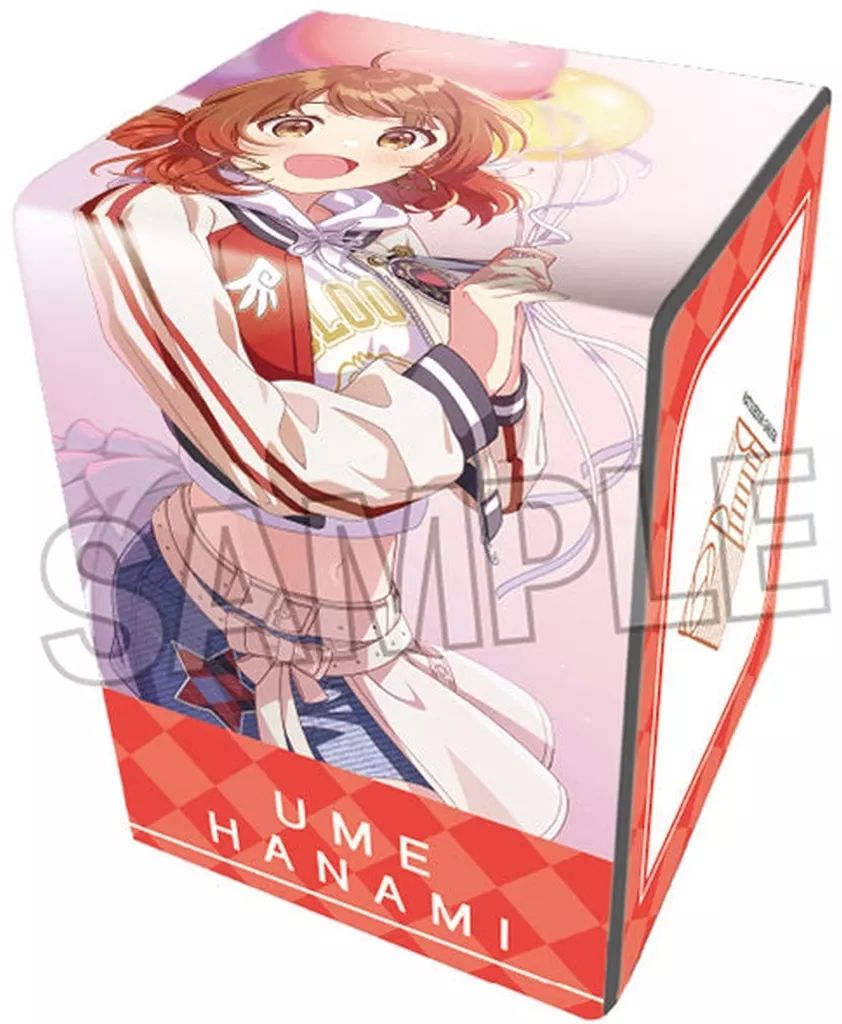 PROOF 合皮製デッキケース　学園アイドルマスター　花海佑芽 中古】サプライ 学園アイドルマスター イラスト合皮製デッキケースNT