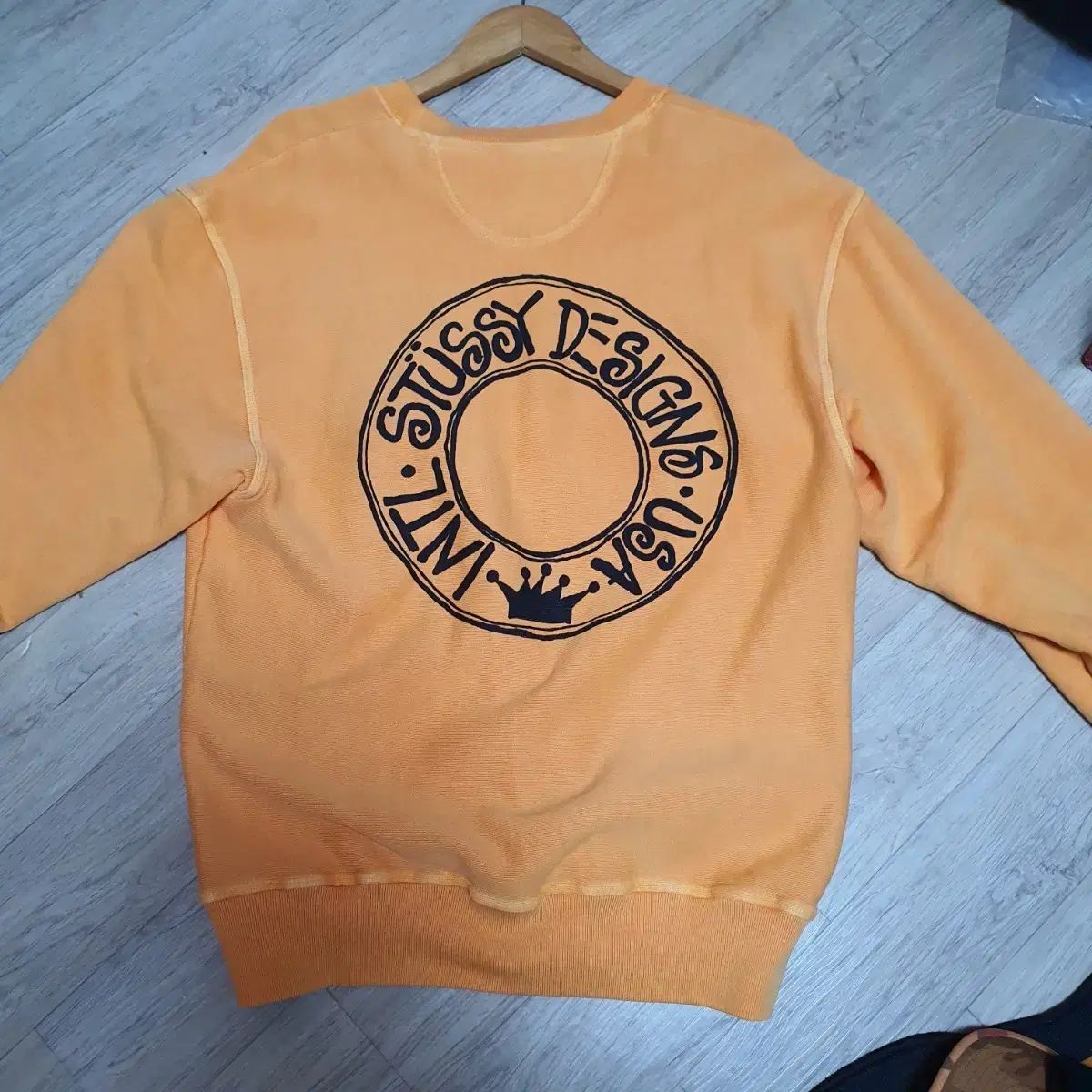 stussy ステューシー バックロゴプリント スウェット メンズ