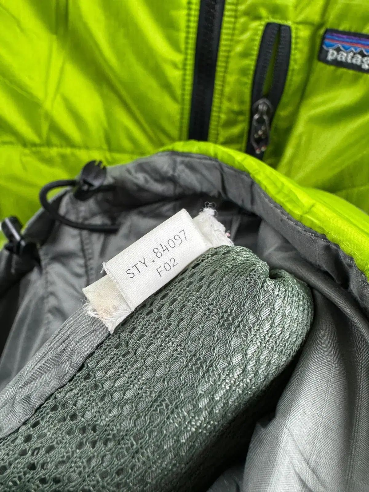 ダスパーカー DAS Patagonia 00s ゲッコーグリーン ゲッコー