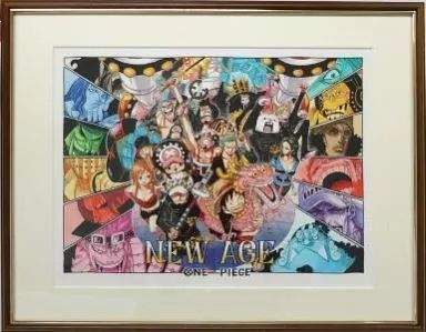 中古】原画イラストボード ONE PIECE ジャンプフェスタ2014 高級複製