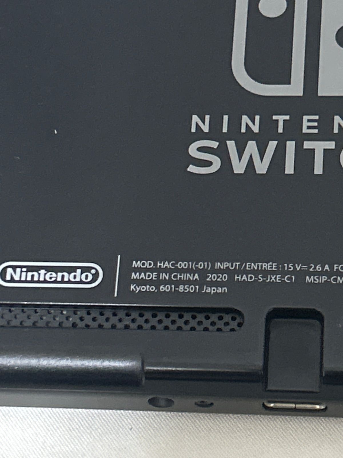 Nintendo Switch 本体のみ 新モデル HAC-001(-01) 2020年製【_sx-lt