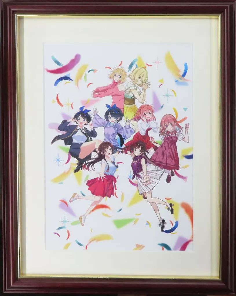 中古】原画イラストボード 彼女、お借りします展DIALOGUE ミストグラフ