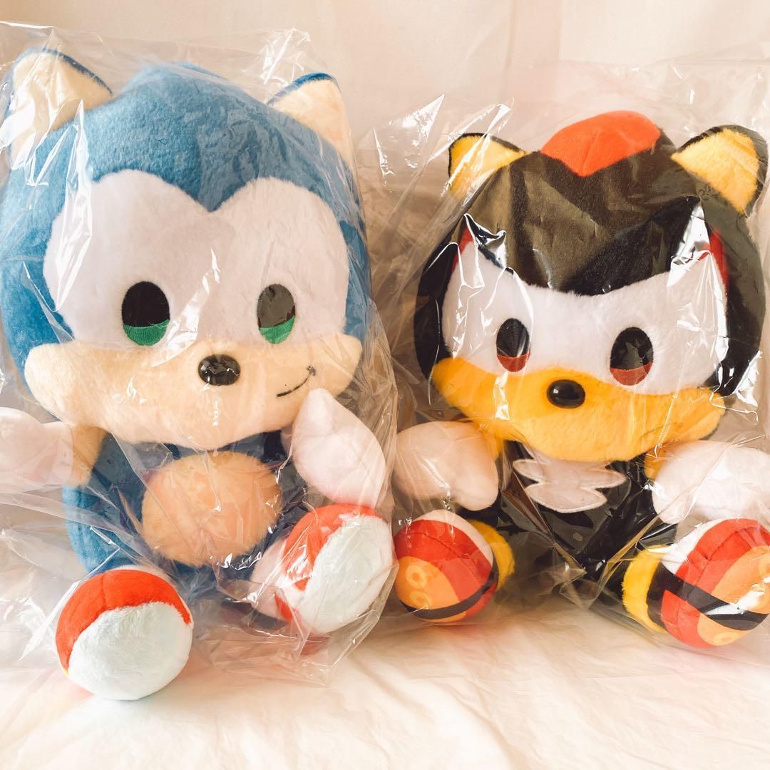 Mサイズ全4種セット☆SONIC＆FRIENDS ソニック＆フレンズ ぬいぐるみ