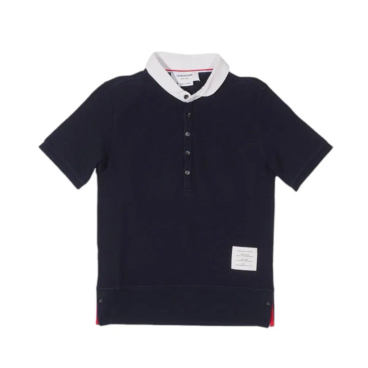 極美品THOM BROWN ネイビー Tシャツ メンズ 極美品THOM BROWN ネイビー Tシャツ メンズ