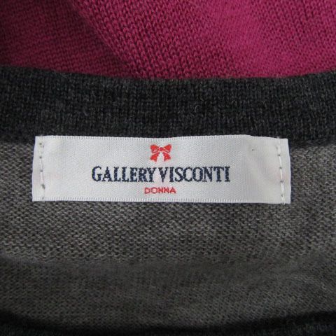 ギャラリービスコンティ GALLERY VISCONTI ニットワンピース ひざ丈