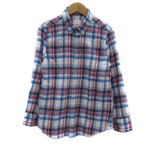 ミラオーウェン Mila Owen ネルシャツ カジュアルシャツ 長袖 チェック