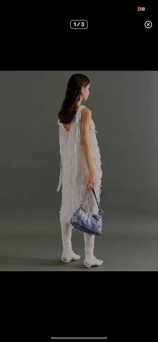 ブルアン デニムショルダーバッグ bruant