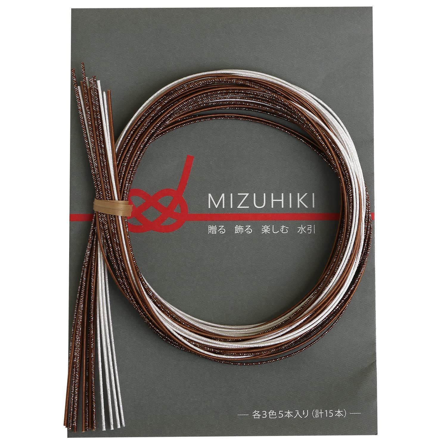 各5本入 珈琲 リーフレット付 水引アソートセット PHC 100 16 MIZUHIKI piece