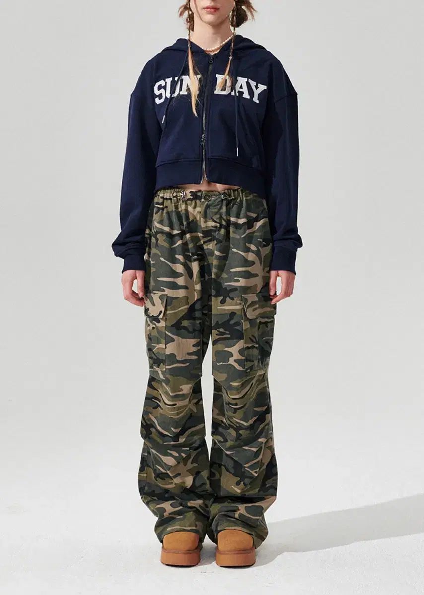 ワンダービー ジーター/ Military cargo pants Khaki