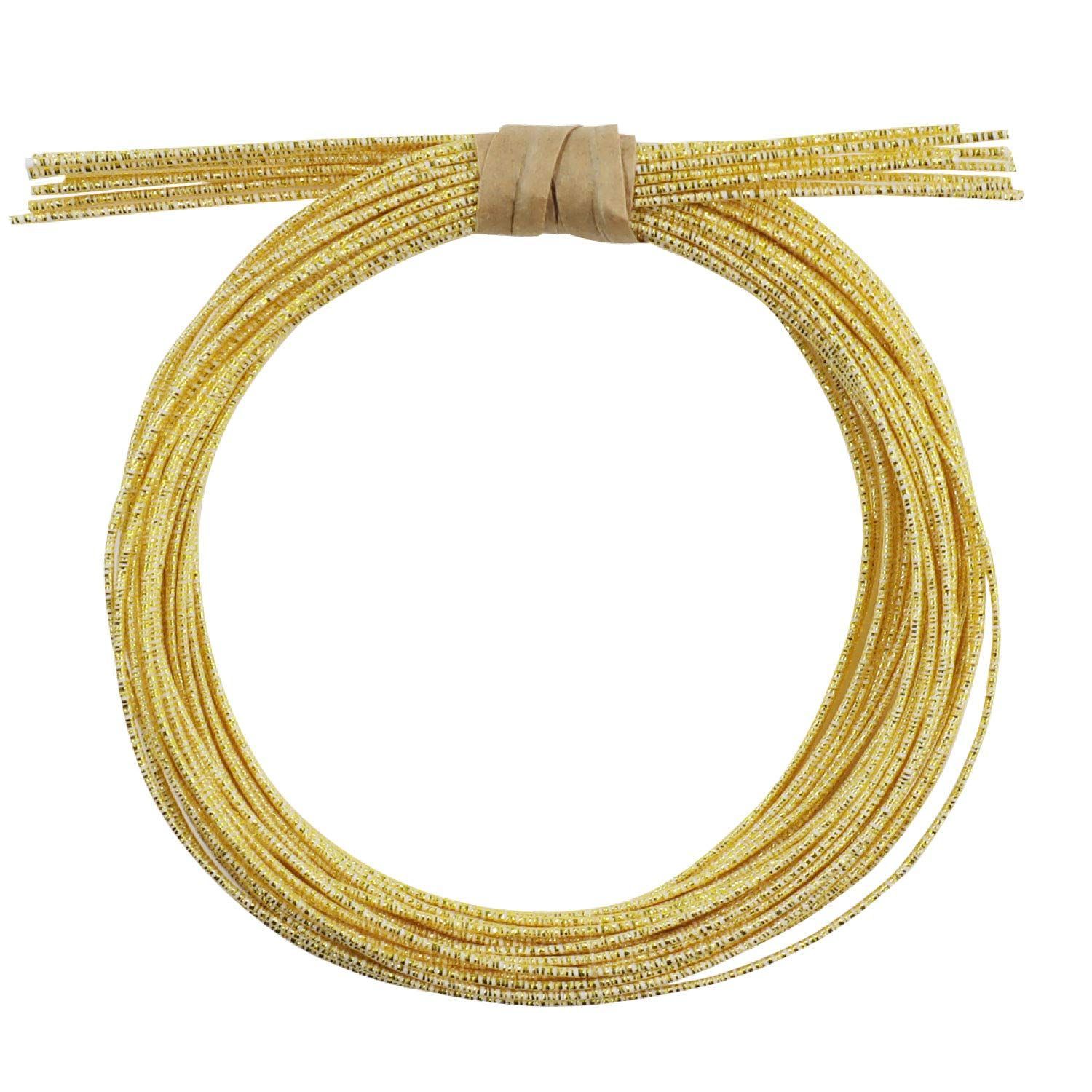 数量 長さ各90 cm 03 9本入 単色 ゴールド ミズヒキ デザインペーパー付き クラフトギャラリー CGMT 01 清原