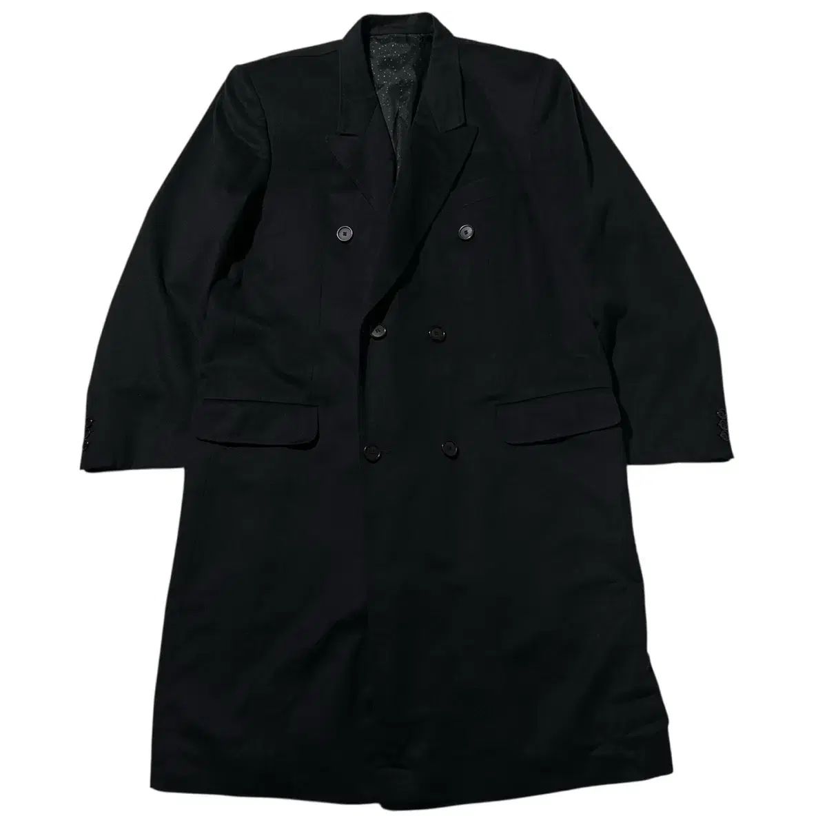 カシミヤ100% GIVENCHY ジバンシー チェスターコート ロング 黒 Ｌ GIVENCHY ジバンシー カシミア100% ロングコート 冬物 レディース