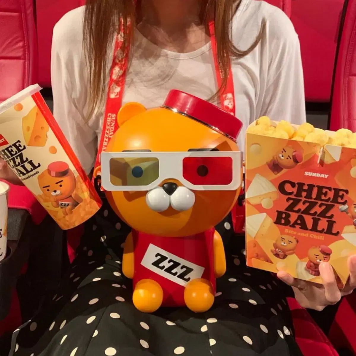 新品) RYAN(ライアン) ポップコーンバケット カカオフレンズ - メルカリ