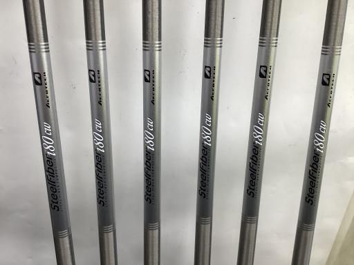 中古】 ダンロップ SRIXON ZX5 Mk II 6S アイアンセット IR SteelFiber
