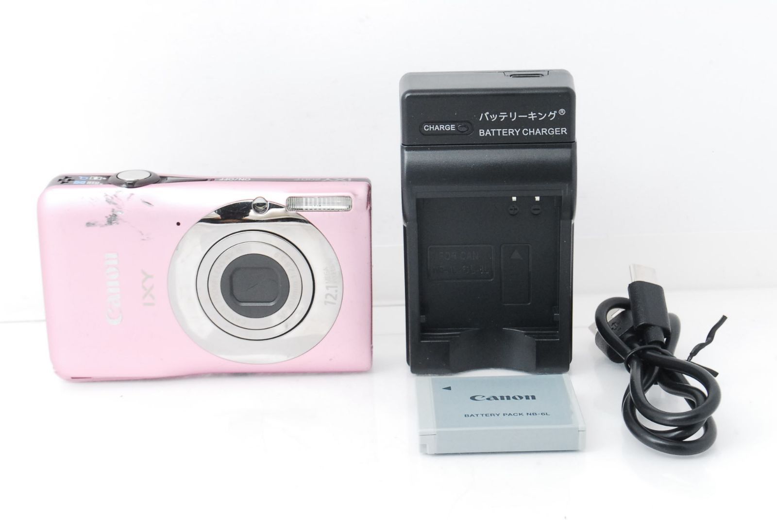 ☆スリム＆スタイリッシュ！手軽に高画質撮影♪☆キヤノン IXY 200F