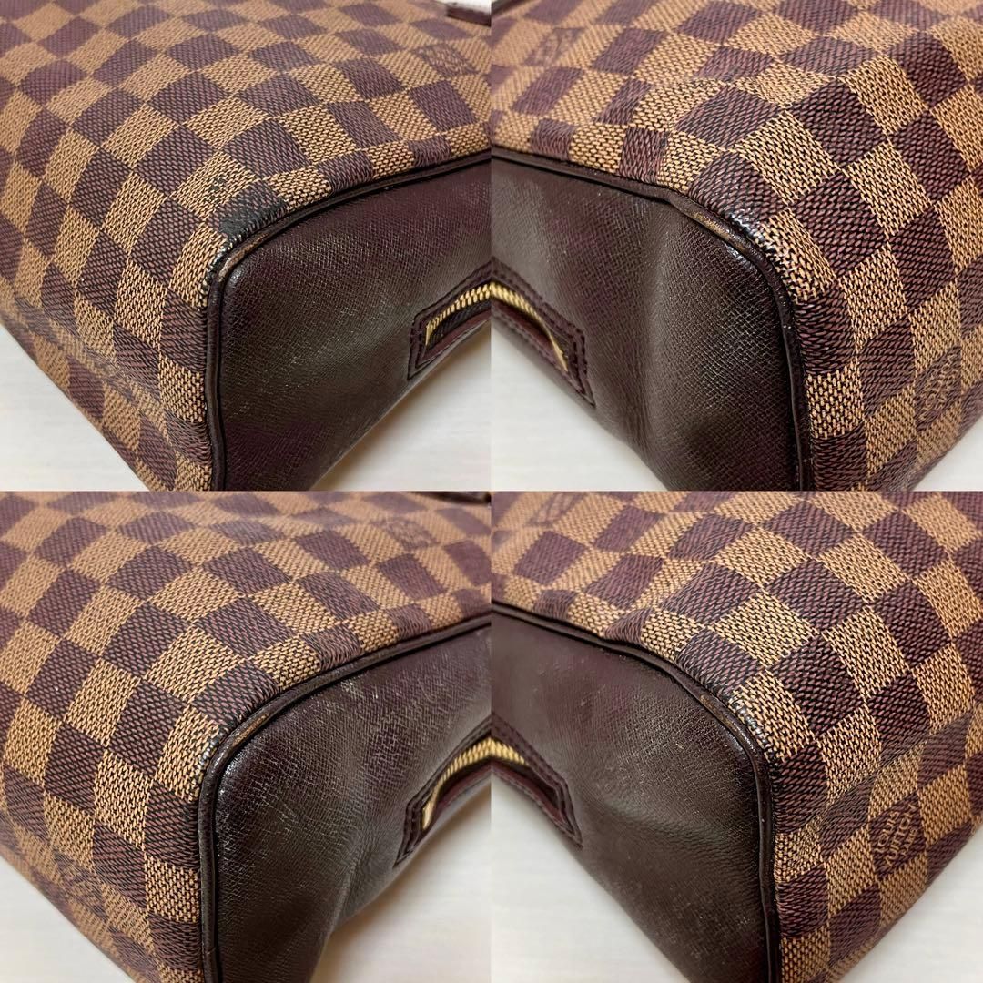 美品 ルイヴィトン ダミエ エベヌ ブレラ ハンドバッグ ラウンドファスナー . Louis Vuitton ルイヴィトン ブレラ ハンドバッグ ダミエ エベヌ