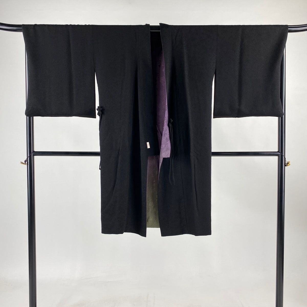 平和屋着物○道行コート ロング丈 雨コート 吉祥文 洗える着物