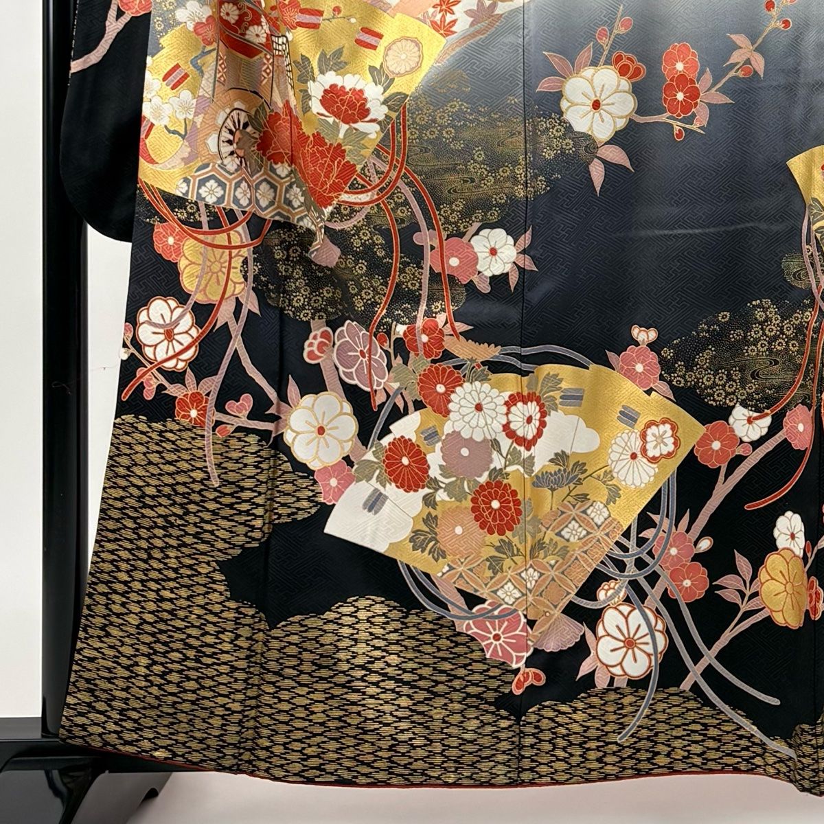 振袖 豪華 金駒 金彩 紋意匠 身丈167cm 撥水加工済 公式通販 【着物