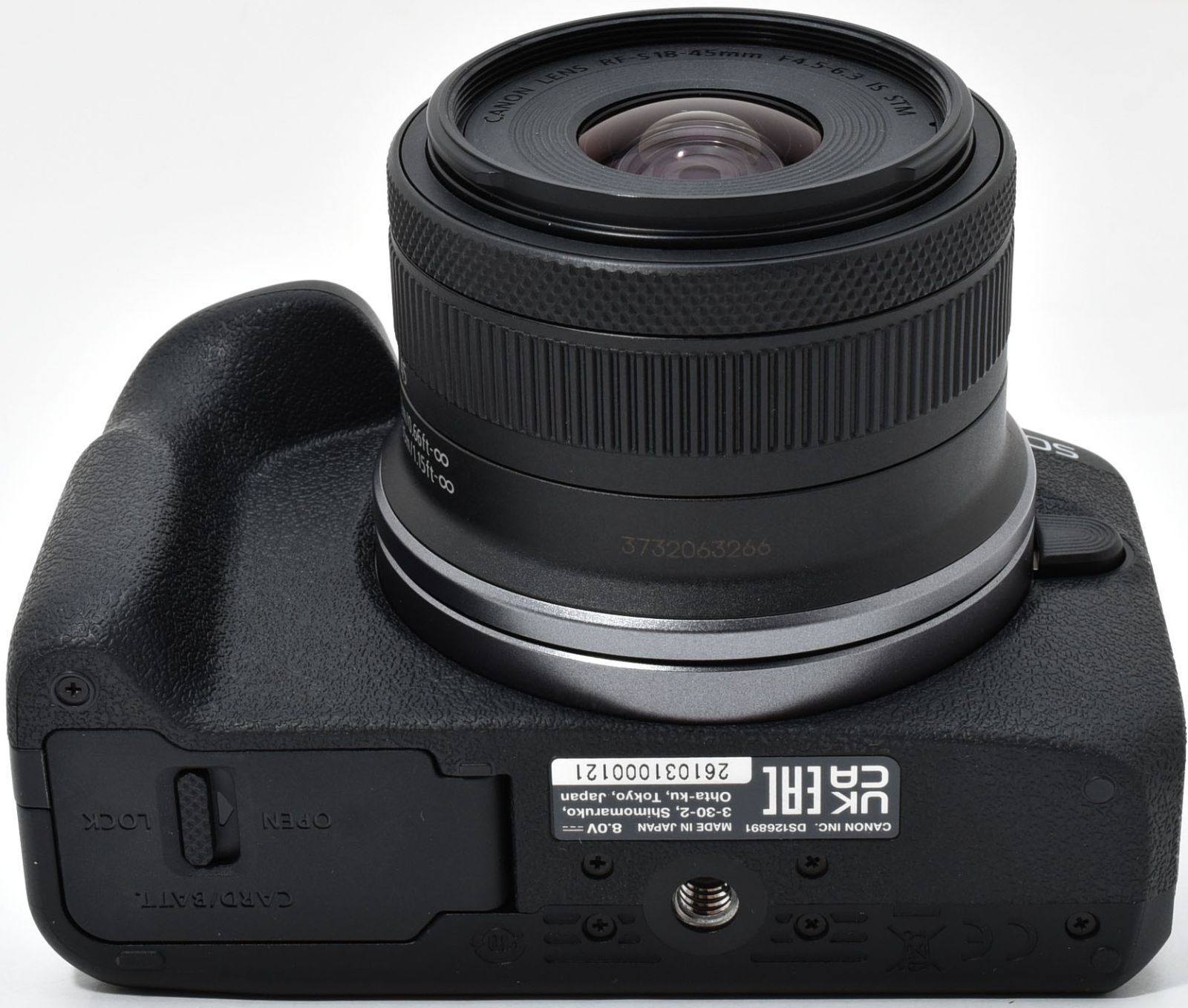 キヤノン ミラーレス一眼 CANON EOS R100 レンズキット ブラック 中古 