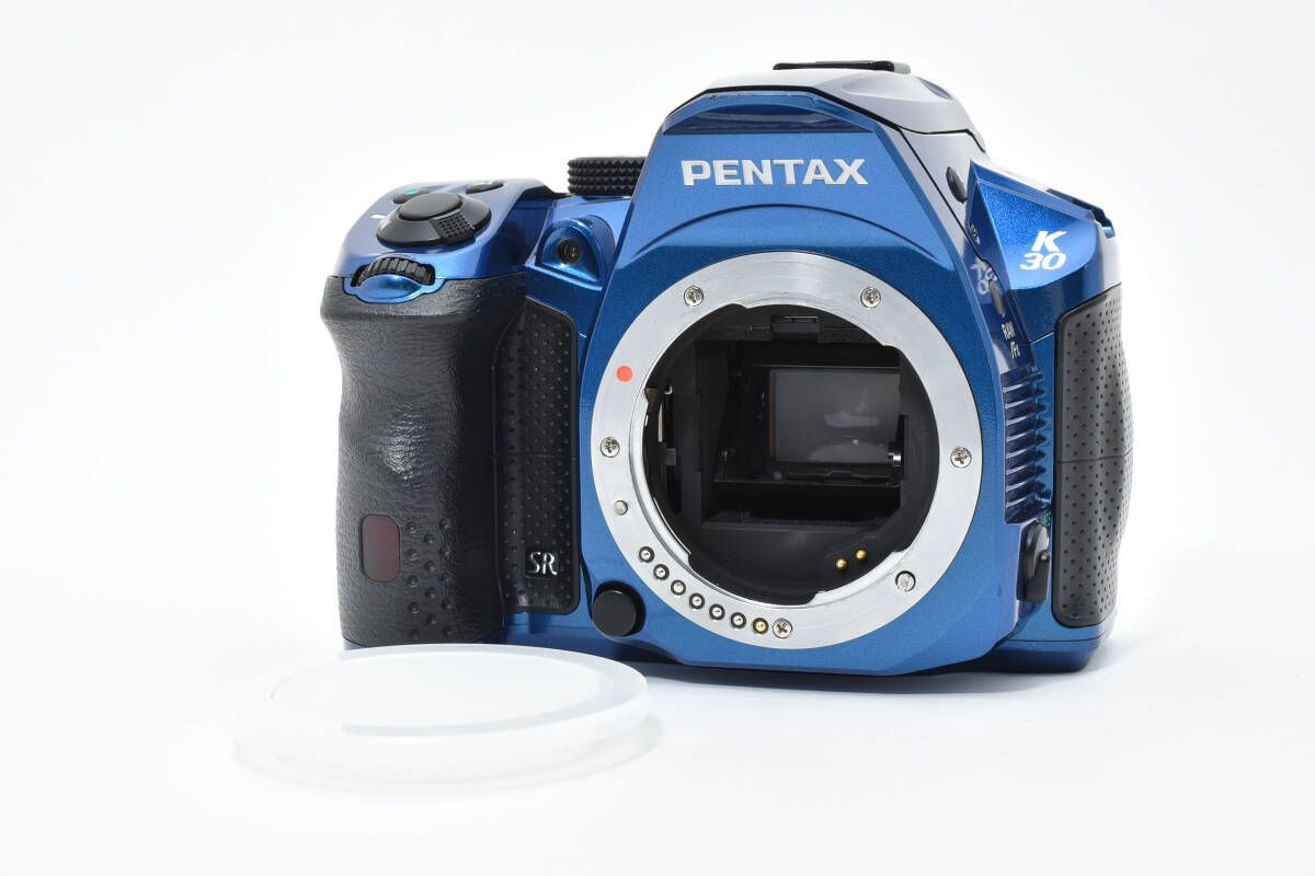 ☆訳あり美品☆ PENTAX ペンタックス K-30 ボディ クリスタルブルー