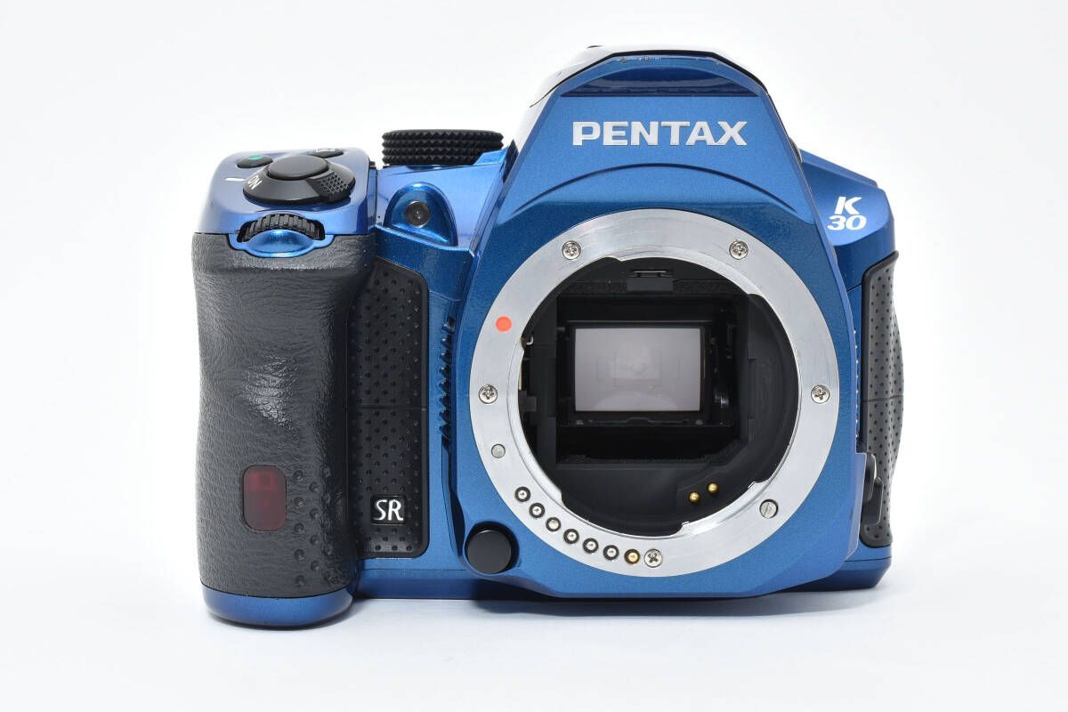 ☆訳あり美品☆ PENTAX ペンタックス K-30 ボディ クリスタルブルー