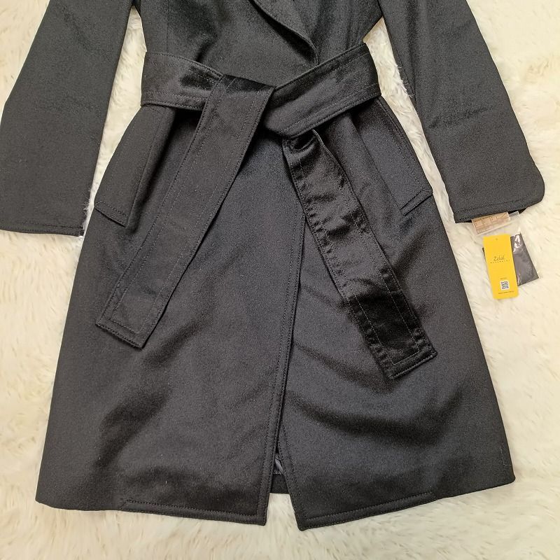 未使用 タグ付 Zelal MOTOMACHI 元町ゼラール カシミヤ100% ロング