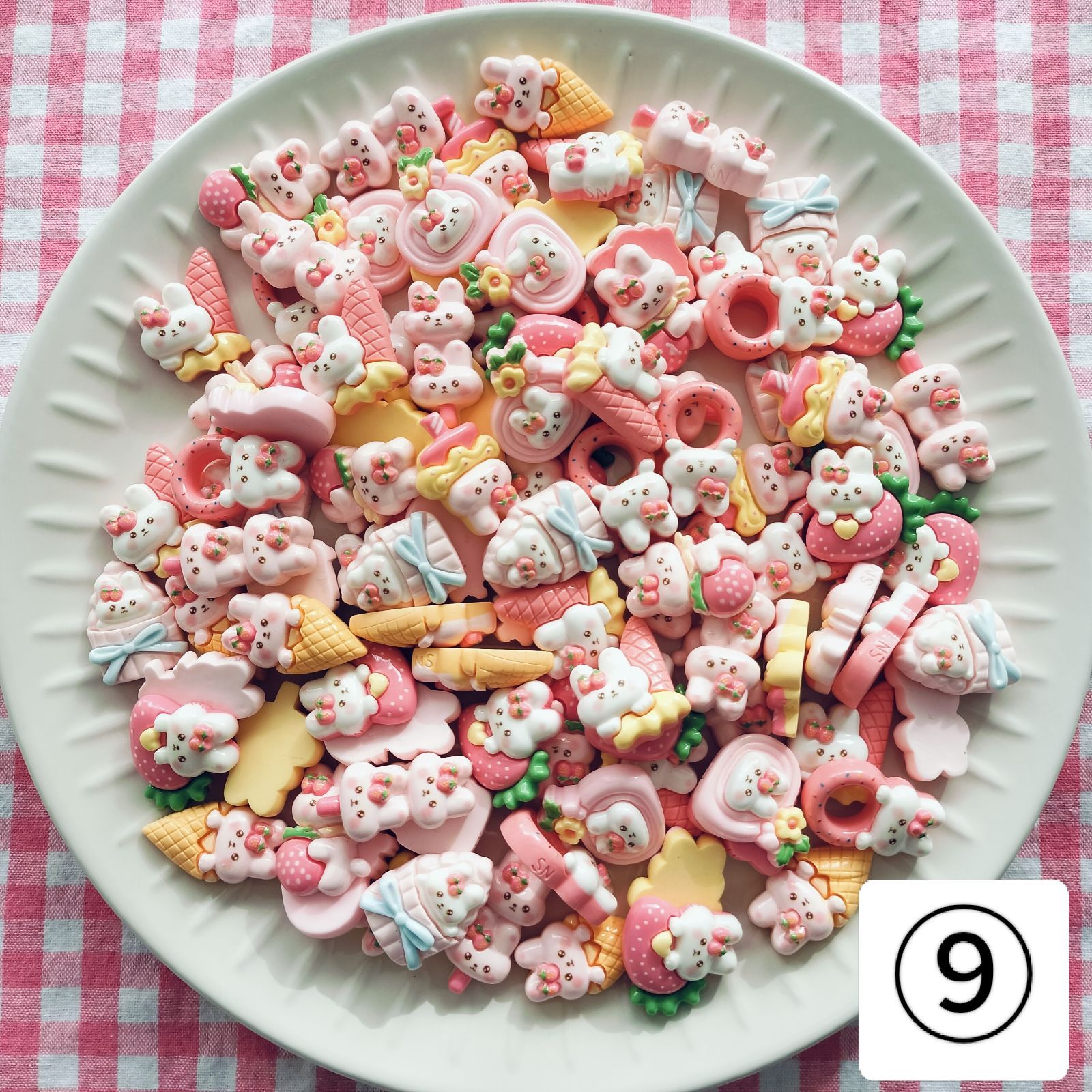 SALE2】①～⑳ 番号指定OK デコパーツ ミニチュア まとめ売り - メルカリ