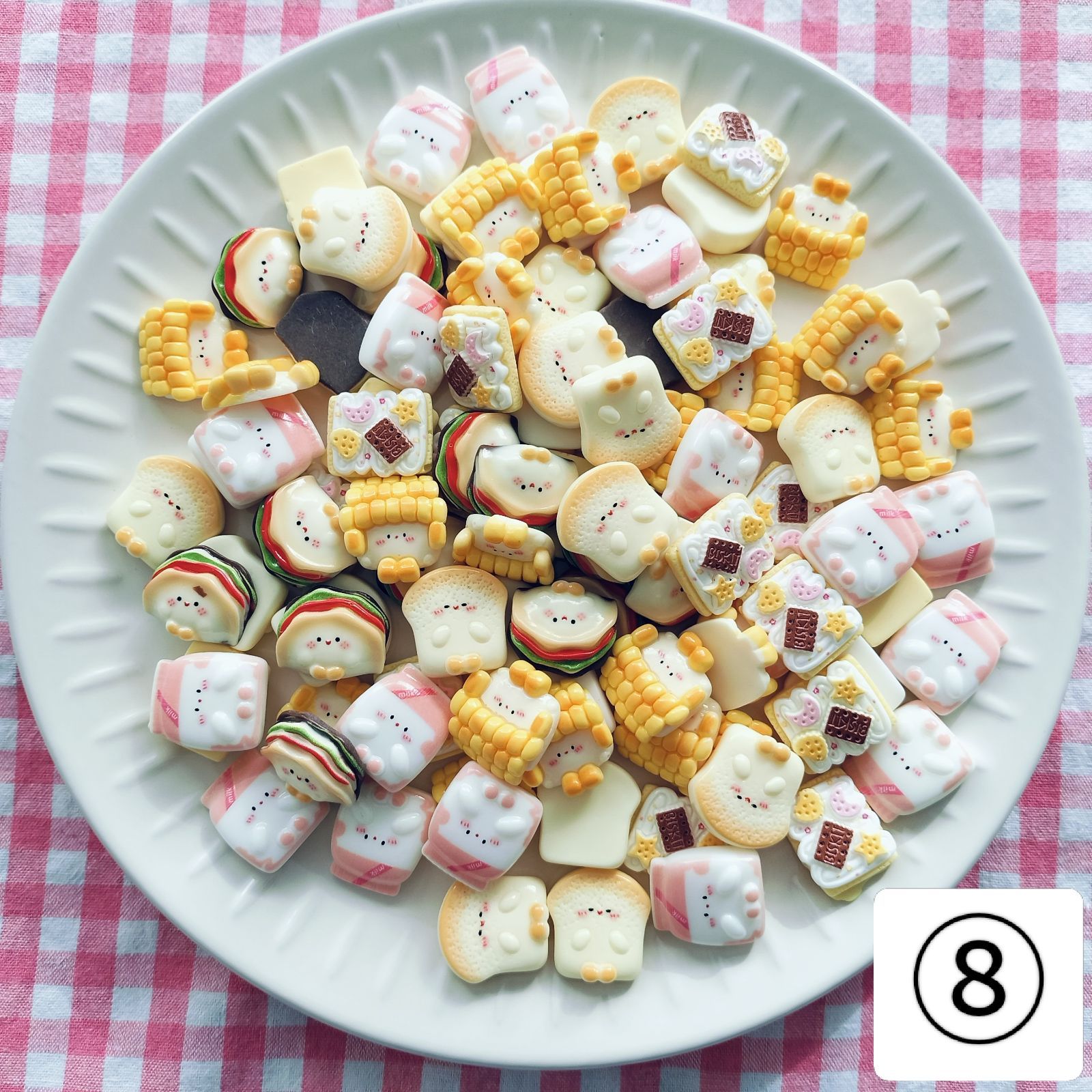 SALE2】①～⑳ 番号指定OK デコパーツ ミニチュア まとめ売り - メルカリ