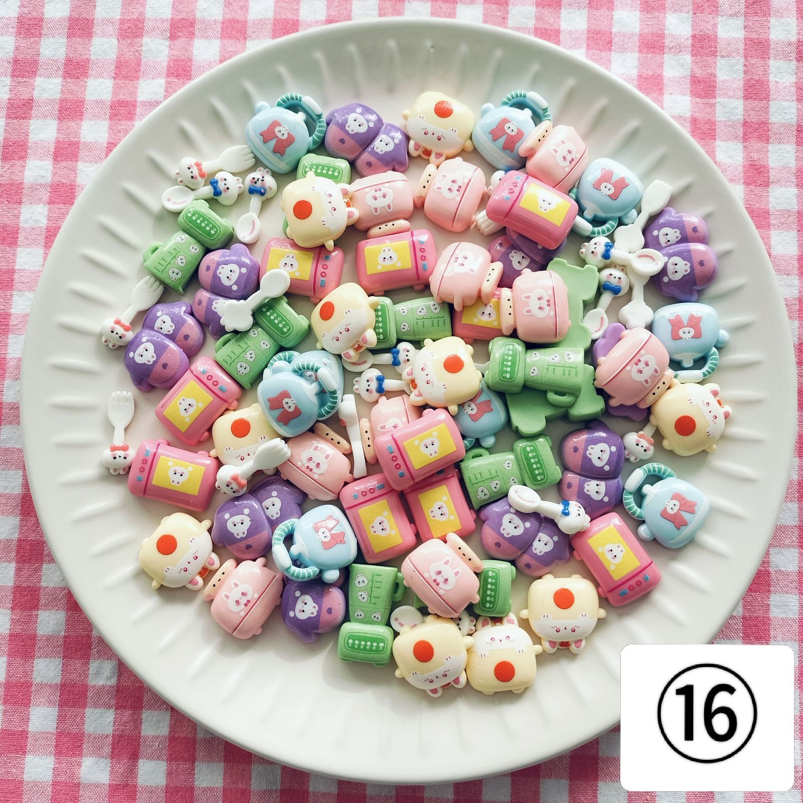 SALE2】①～⑳ 番号指定OK デコパーツ ミニチュア まとめ売り - メルカリ
