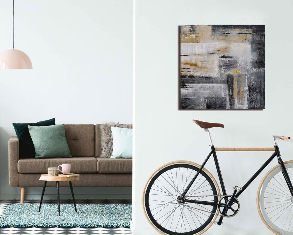 BWA119 アートパネル ブラックベージュ50x50cm アートパネル BWA119 ブラックベージュ50x50cm 抽象画 絵画 和風 和