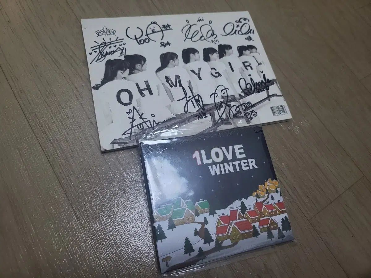 OH MY GIRL（オーマイガール） キューピッド 初回生産限定盤 サイン