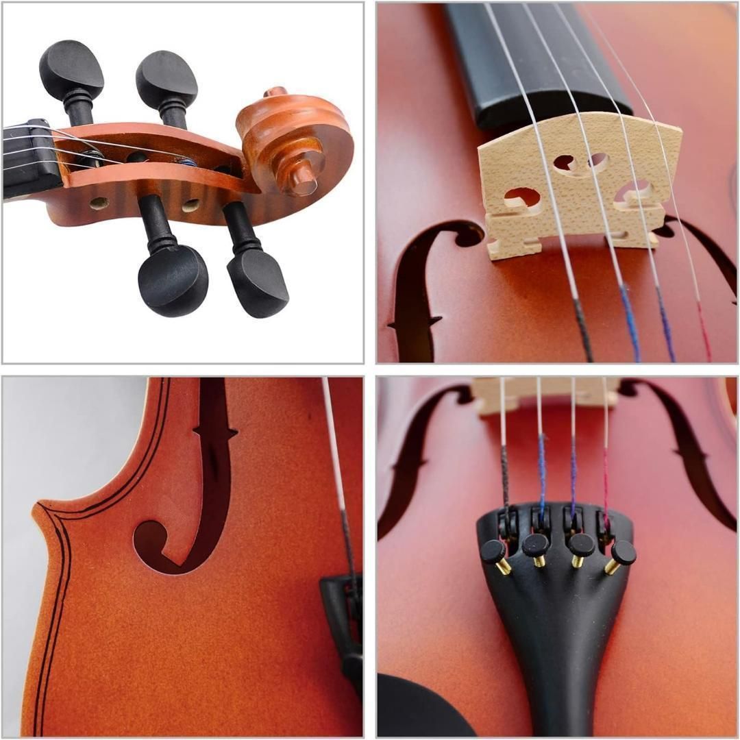 M2285-119-86】バイオリン 3/4 初心者セット ヴァイオリン 弓2本