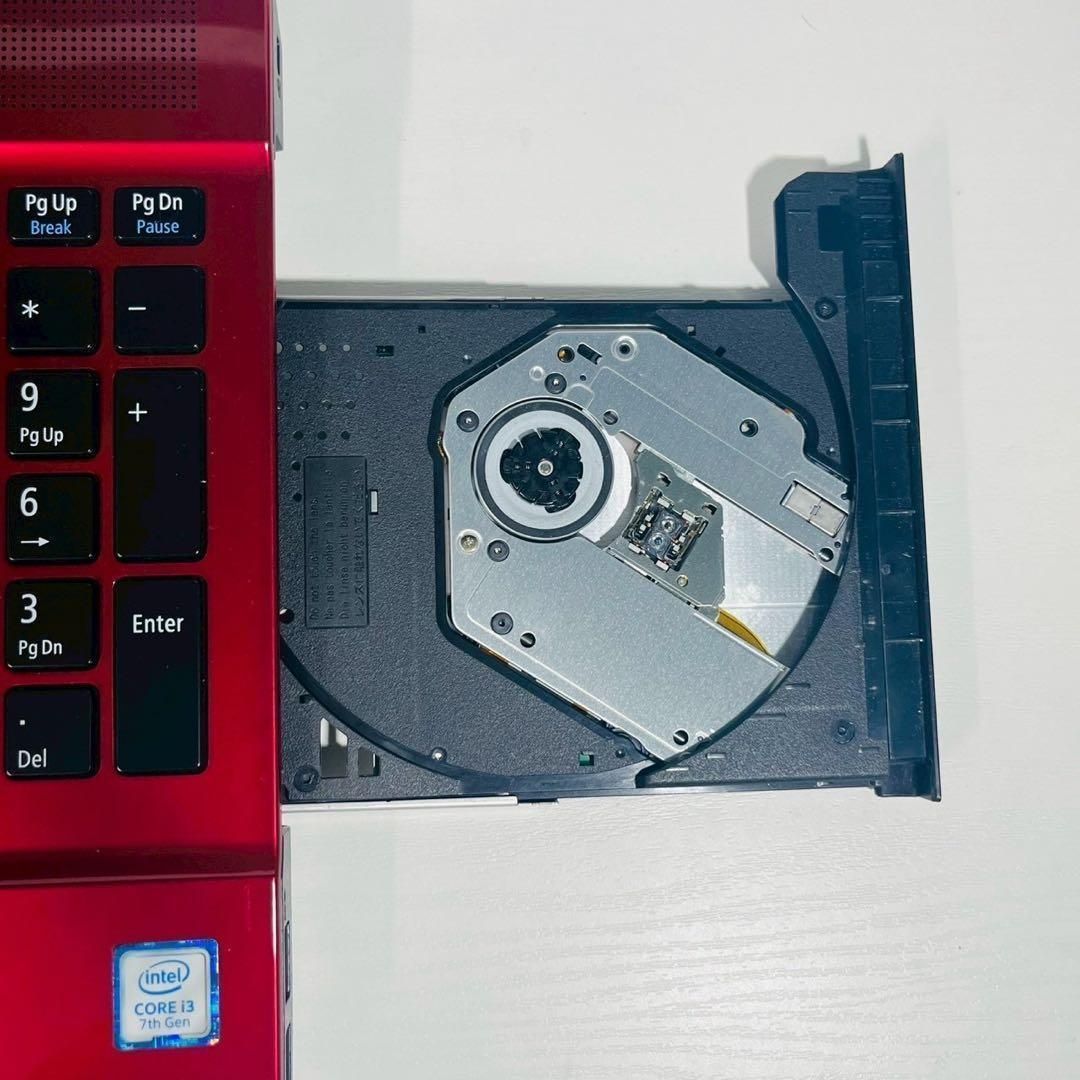 開店セール✨】鮮やかレッド×高画質フルHD！ LAVIE / 8GB SSD512GB