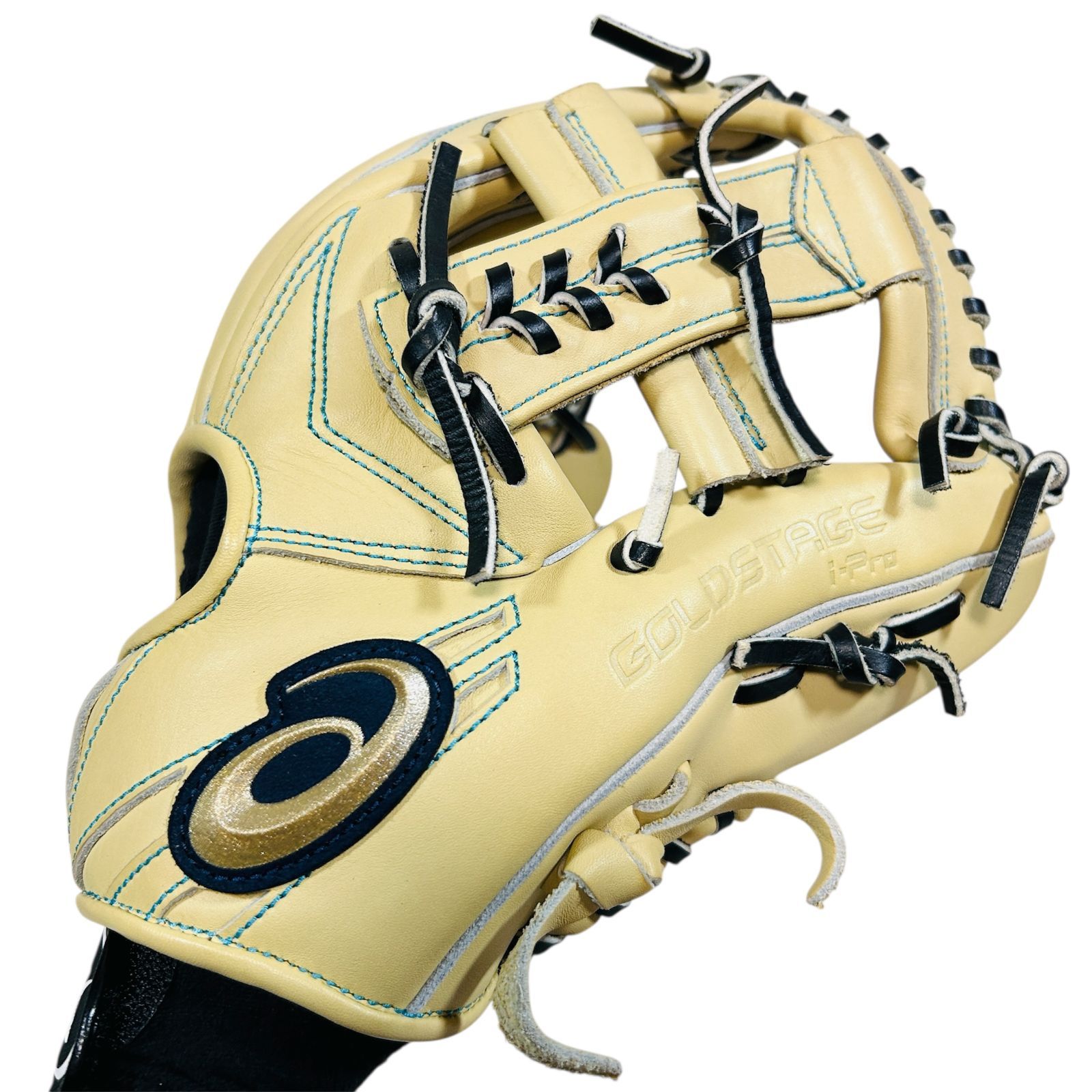 【asics】アシックス　グローブ GOLDSTAGE 美品 美品】ASICS(アシックス) GOLDSTAGE I-PRO [3121B037] ステアハイド