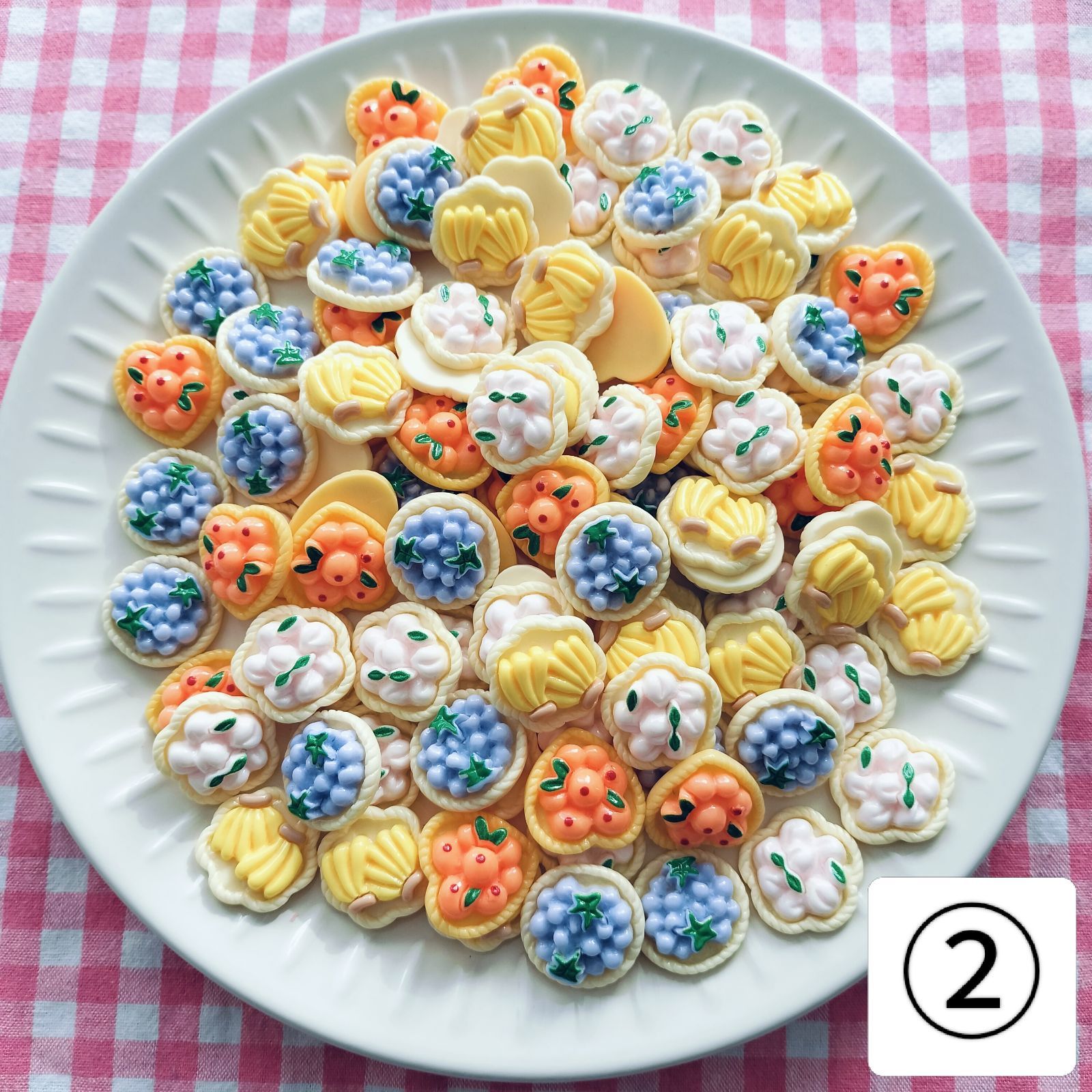 SALE3】①～⑳ 番号指定OK デコパーツ ミニチュア まとめ売り - メルカリ