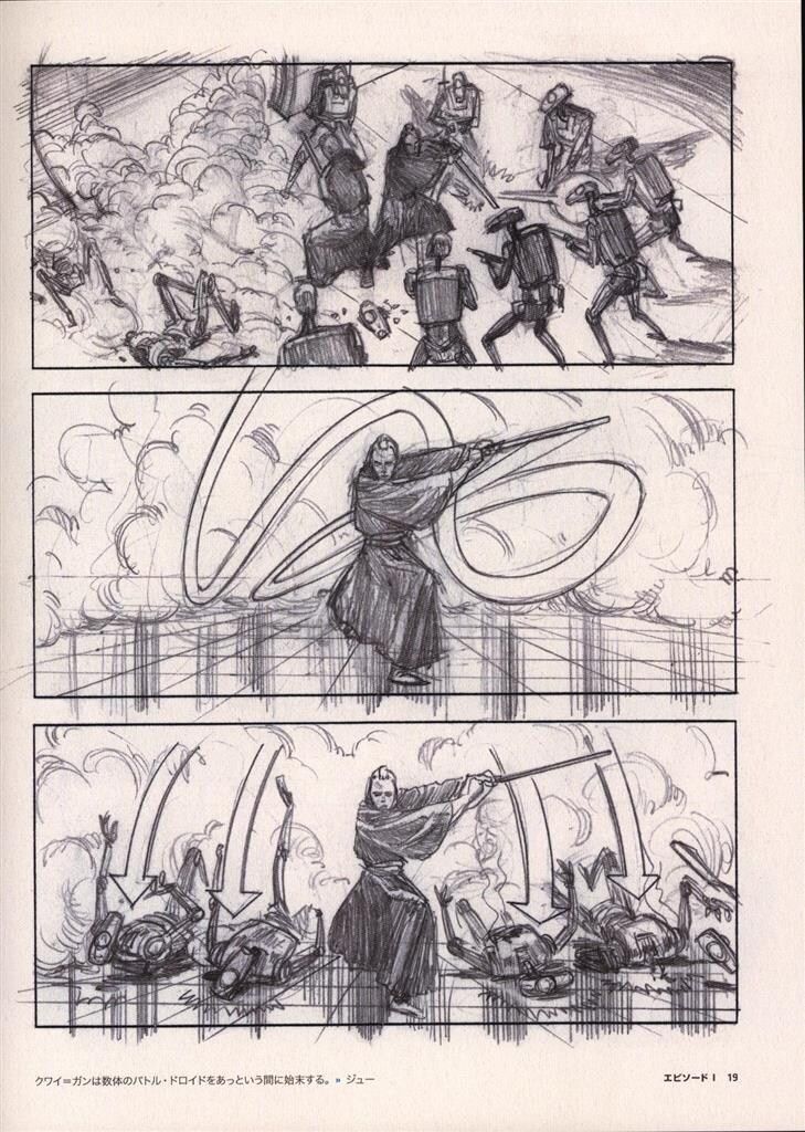 ボーンデジタル Star Wars Storyboards: プリクエル・トリロジー (帯付